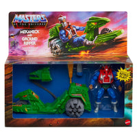 Mattel Masters of the Universe Origins Action Figure with Vehicle Mekaneck & Ground Ripper 14 cm by LAB7 Malta, Europe