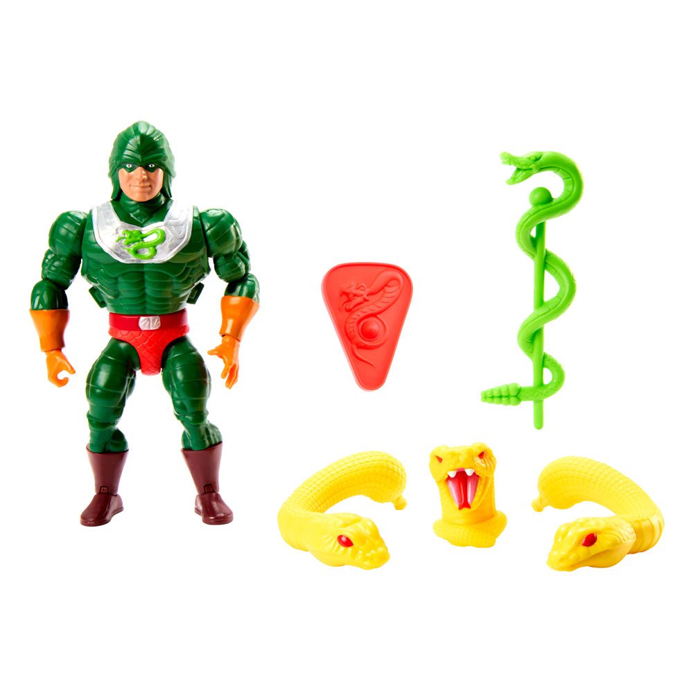 Mattel Masters of the Universe Origins Deluxe Action Figure King Hiss 14 cm by LAB7 Malta, Europe