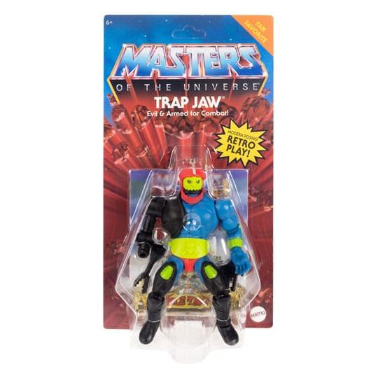 Mattel Masters of the Universe Origins Trap Jaw Action Figure | 14 cm Collectible by LAB7 Malta, Europe