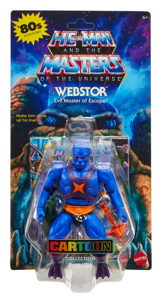 Mattel Masters of the Universe Origins Webstor Action Figure | 14 cm Collectible by LAB7 Malta, Europe