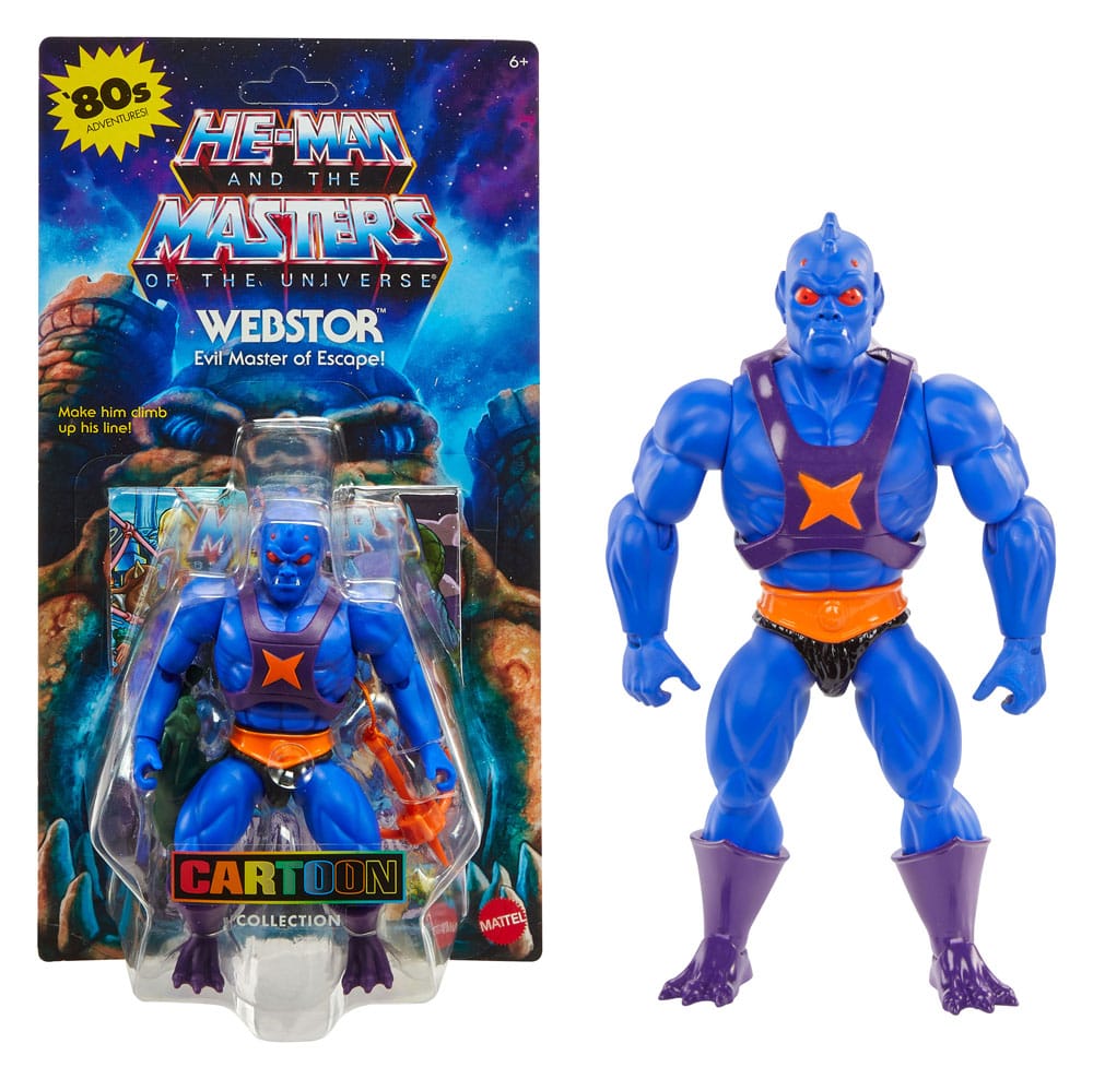 Mattel Masters of the Universe Origins Webstor Action Figure | 14 cm Collectible by LAB7 Malta, Europe