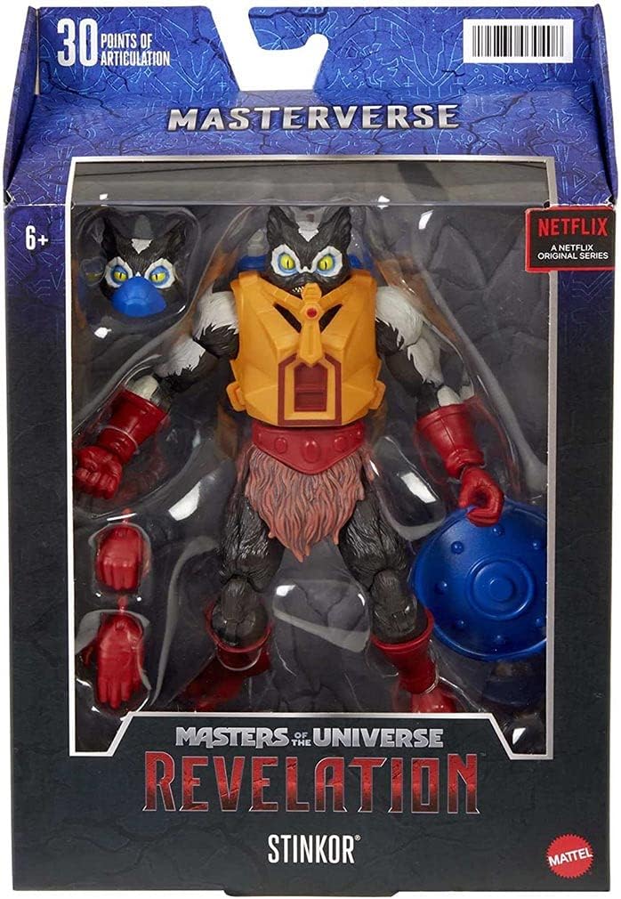 Mattel Masters of the Universe: Revelation Masterverse Action Figure 2022 Stinkor 18 cm by LAB7 Malta, Europe