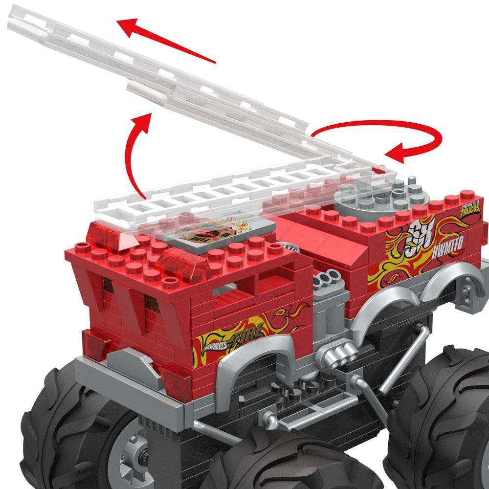 Mattel Mattel Hot Wheels Monster Trucks Mega Construx Construction Set HW 5 - Alarm Monster Truck by LAB7 Malta, Europe