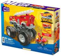Mattel Hot Wheels Monster Trucks Mega Construx Construction Set HW 5-Alarm Monster Truck in Malta | LAB7