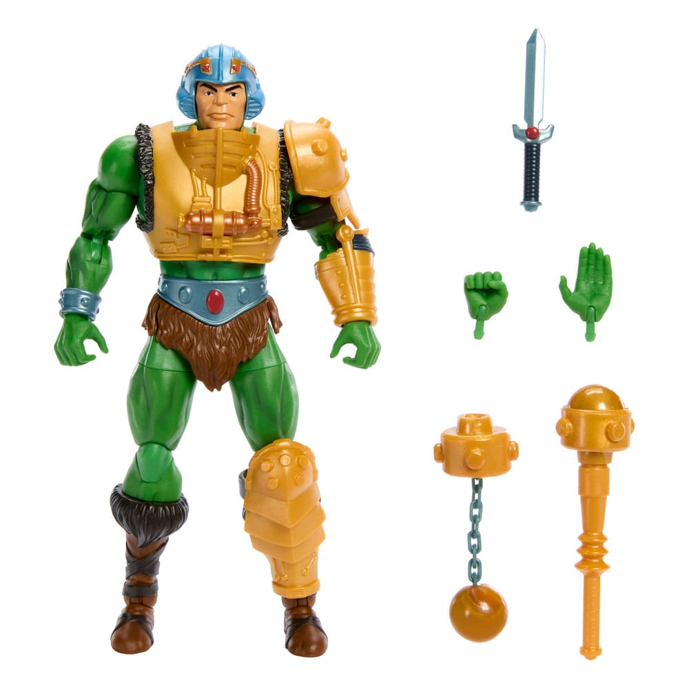 Mattel Masters of the Universe – Man - At - Arms Masterverse Vintage Figure (18 cm) by LAB7 Malta, Europe