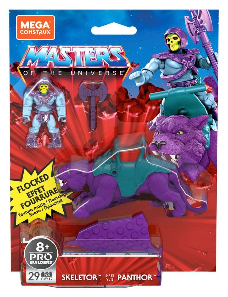 Mattel Mattel Masters of the Universe Mega Construx Probuilders Construction Set Skeletor & Panthor by LAB7 Malta, Europe