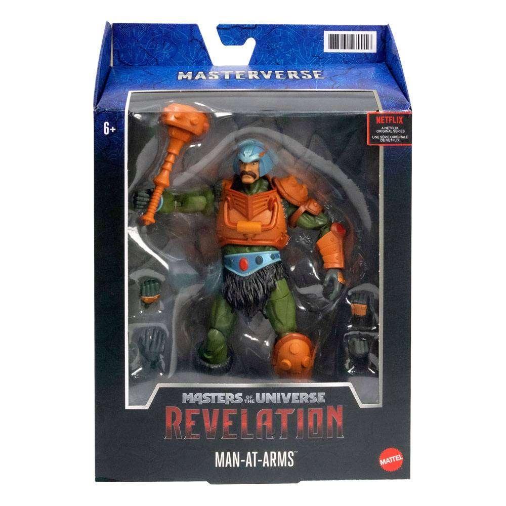Mattel Mattel Masters of the Universe: Revelation Masterverse Action Figure 2021 Man - At - Arms 18 cm by LAB7 Malta, Europe