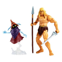 Mattel Masters of the Universe: Revelation Masterverse Action Figures 2022 Deluxe Savage He - Man & Orko 18 cm by LAB7 Malta
