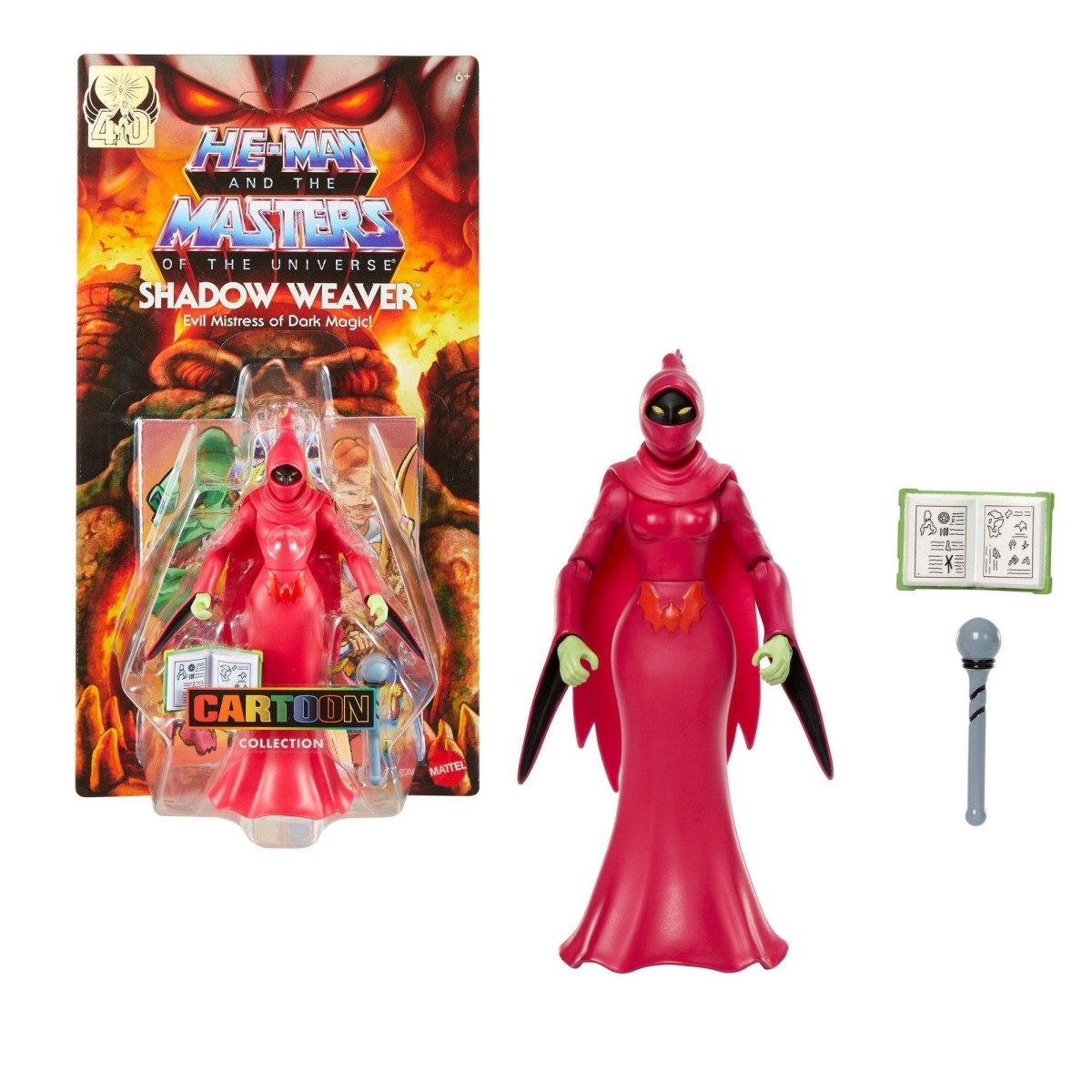 Mattel Masters of the Universe – Shadow Weaver Origins Figure (14 cm) by LAB7 Malta, Europe