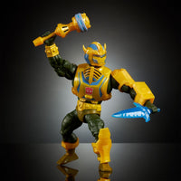Mattel Masters of the Universe x Transformers – Bumblebee Armor Man - At - Arms (HEO Exclusive) 14 cm by LAB7 Malta, Europe