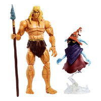 Mattel Mattel Masters of the Universe: Revelation Masterverse Action Figures 2022 Deluxe Savage He - Man & Orko 18 cm by LAB7 Malta, Europe