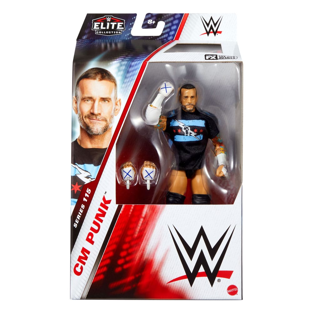 Mattel Mattel WWE Elite Collection Action Figure – CM Punk 15 cm by LAB7 Malta, Europe