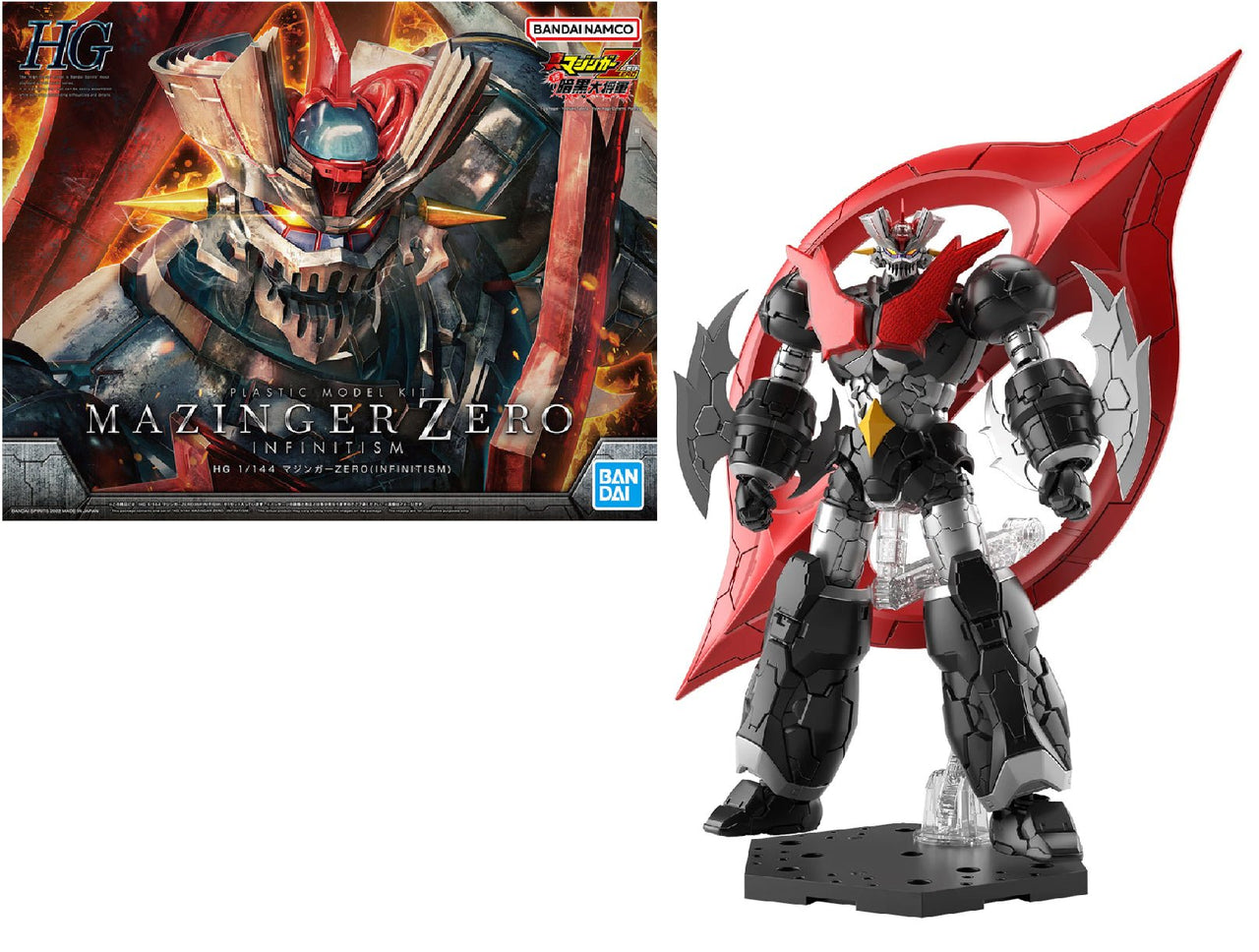 Bandai MAZINGER - HG 1/144 Mazinger Zero (Infinitism) - Model Kit by LAB7 Malta, Europe