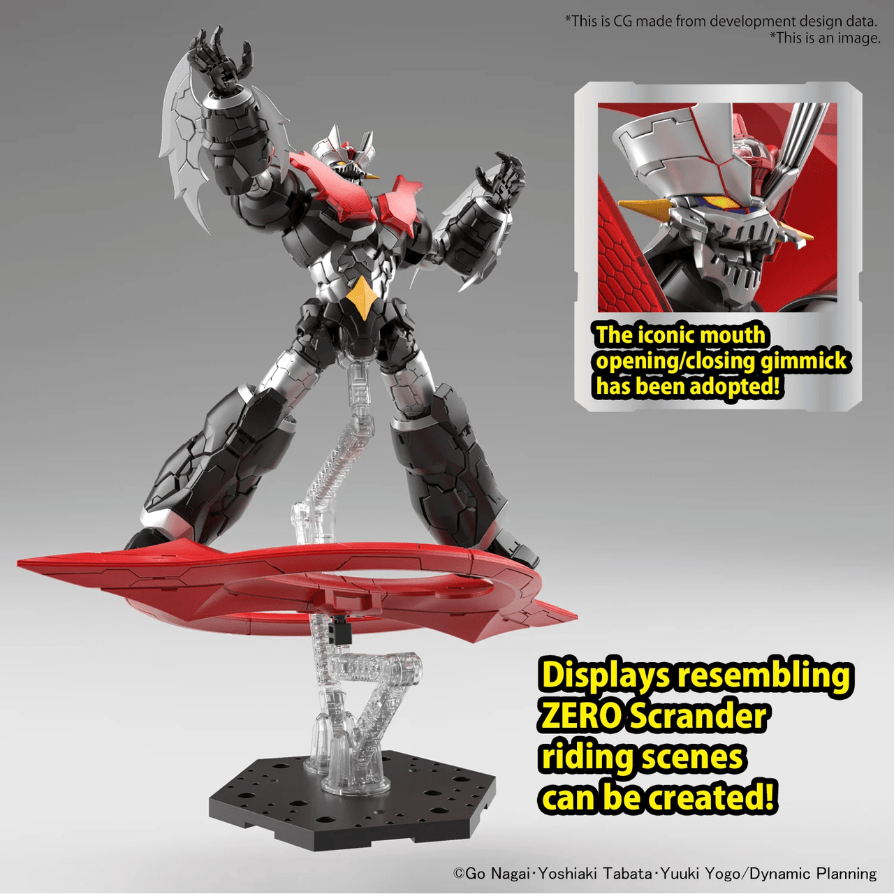 Bandai MAZINGER - HG 1/144 Mazinger Zero (Infinitism) - Model Kit by LAB7 Malta, Europe