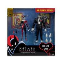 McFarlane Batman: The Animated Series – Harley Quinn & The Joker (Mad Love) Gold Label 18 cm by LAB7 Malta, Europe