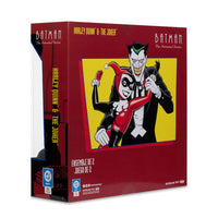 McFarlane Batman: The Animated Series – Harley Quinn & The Joker (Mad Love) Gold Label 18 cm by LAB7 Malta, Europe