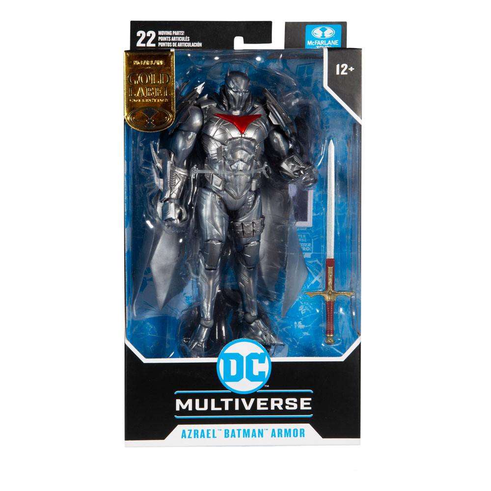 McFarlane DC Multiverse Action Figure Azrael Batman Armor (Batman: Curse of the White Knight) Gold Label by LAB7 Malta Europe