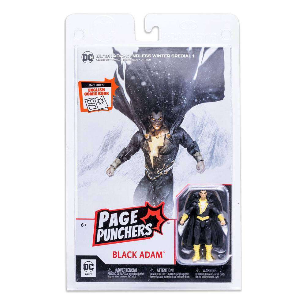 McFarlane McFarlane DC Page Punchers Action Figure Black Adam (Endless Winter) 8 cm by LAB7 Malta, Europe
