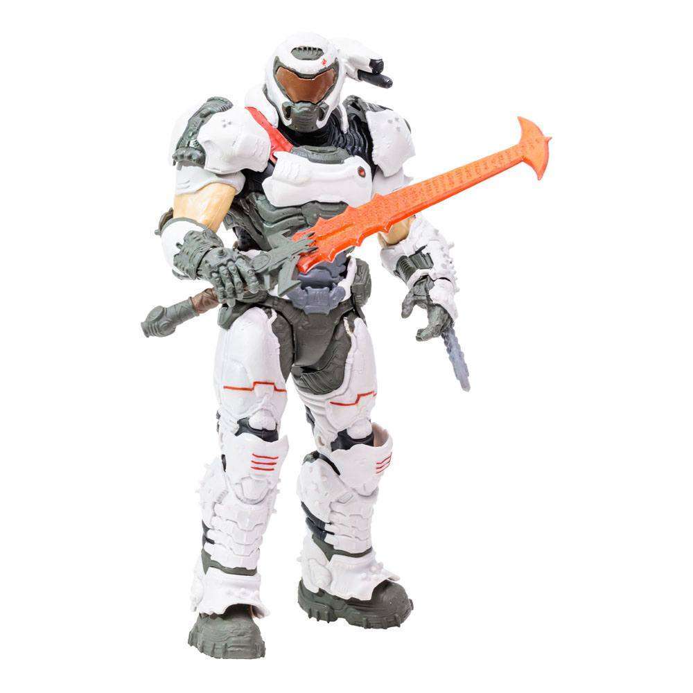McFarlane McFarlane Doom Eternal Action Figure Doom Slayer (White Armor) 18 cm by LAB7 Malta, Europe