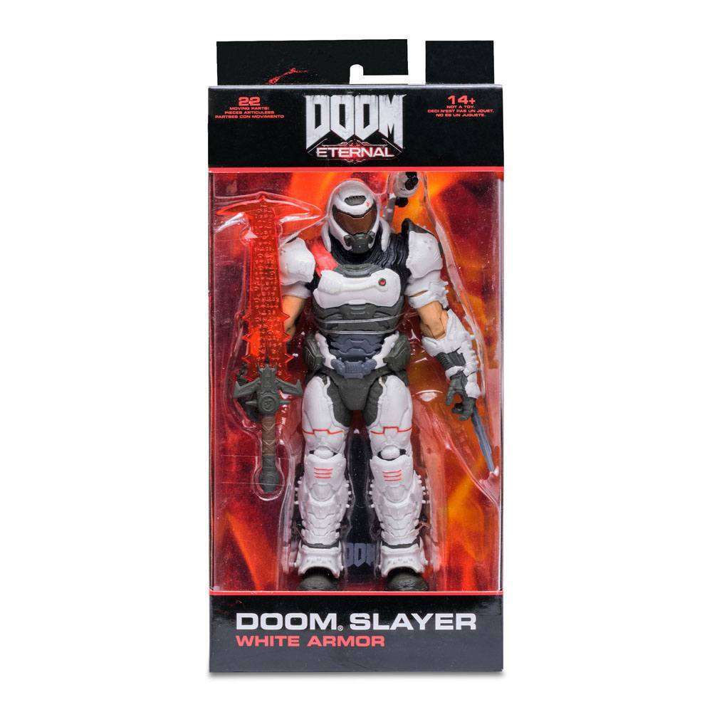 McFarlane McFarlane Doom Eternal Action Figure Doom Slayer (White Armor) 18 cm by LAB7 Malta, Europe