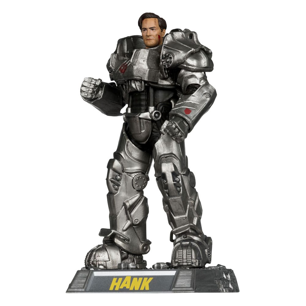 McFarlane Fallout – Hank MacLean (Season 2) Red Platinum Edition Figure (17 cm) by LAB7 Malta, Europe