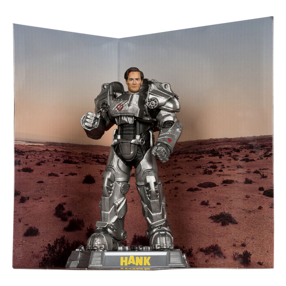 McFarlane Fallout – Hank MacLean (Season 2) Red Platinum Edition Figure (17 cm) by LAB7 Malta, Europe