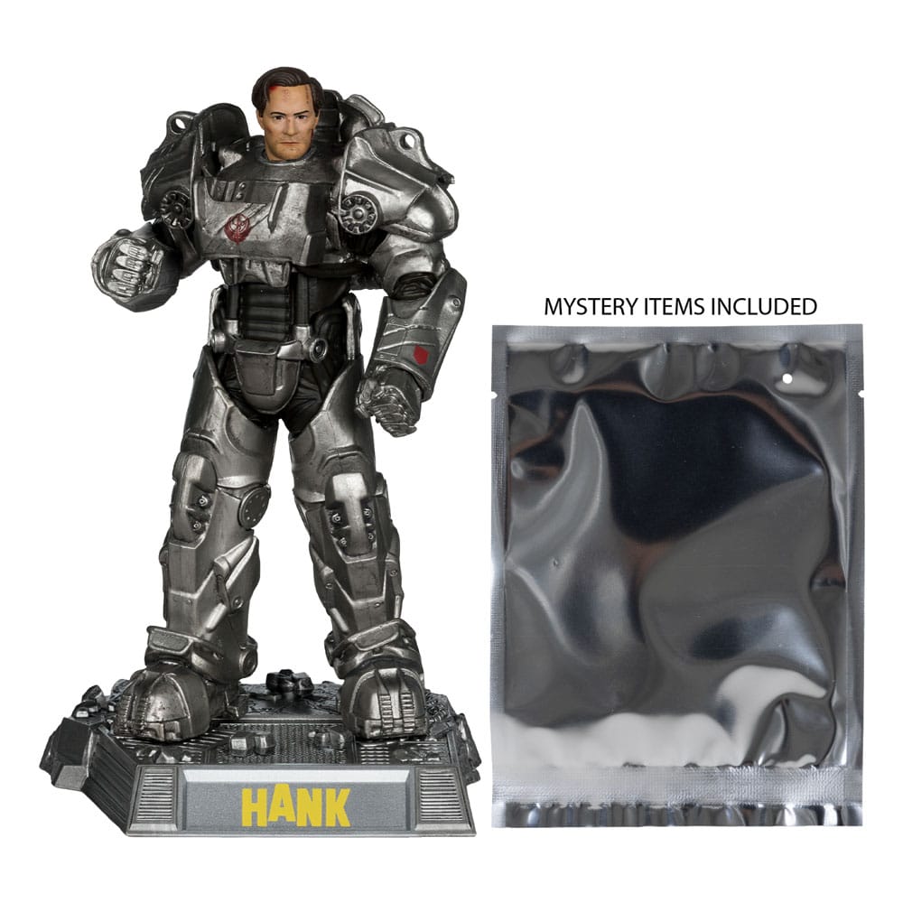 McFarlane Fallout – Hank MacLean (Season 2) Red Platinum Edition Figure (17 cm) by LAB7 Malta, Europe