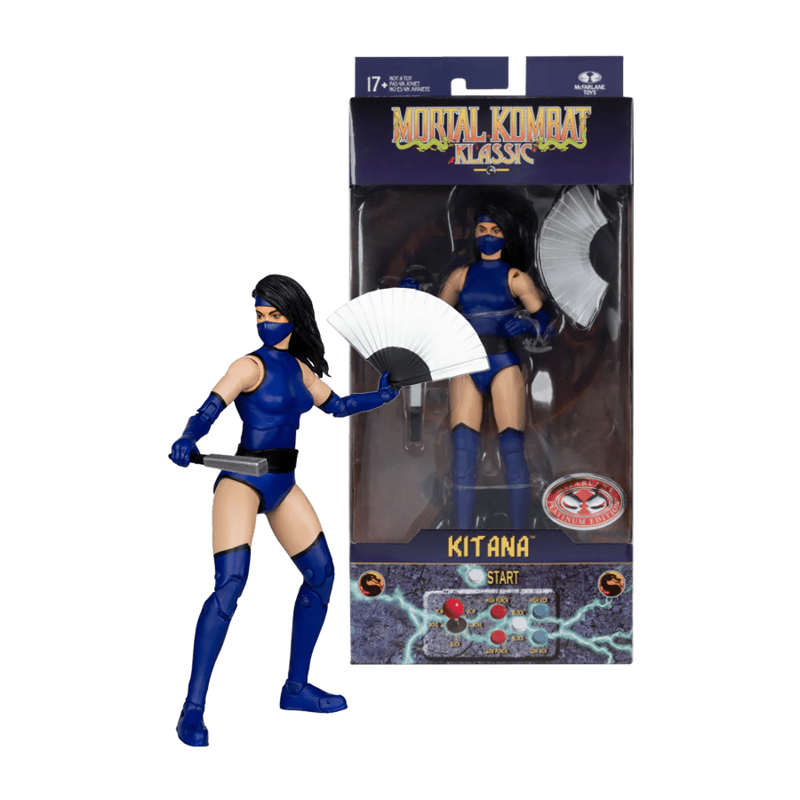 McFarlane McFarlane Mortal Kombat Kitana Chase Action Figure Klassiks Series by LAB7 Malta, Europe