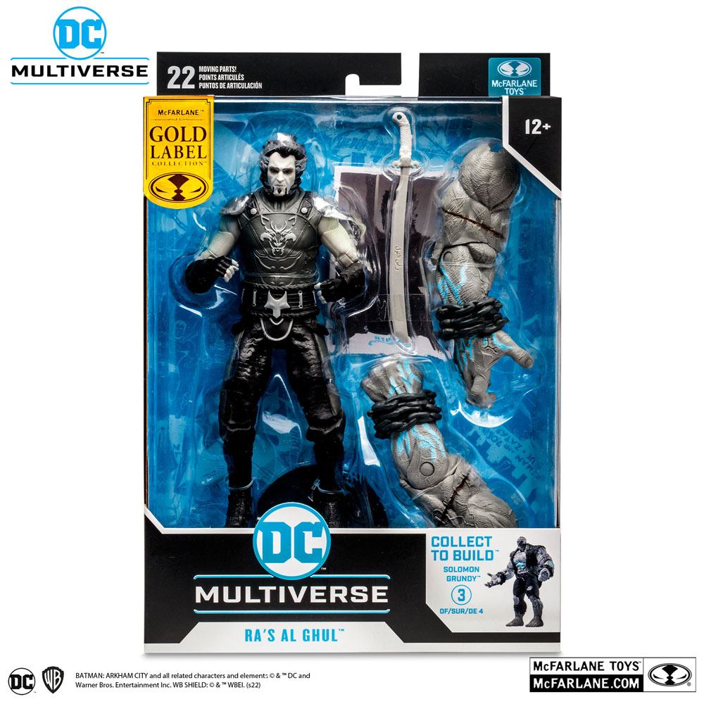 DC Gaming Build-A Action Figure Ra's Al Ghul (Batman: Arkham City) 18 cm – Gold Label in Malta | LAB7