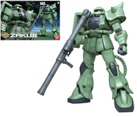 Bandai Mega Size Gundam - MS - 06 Green Zaku 1/48 by LAB7 Malta, Europe