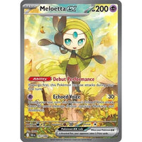 Pokemon Meloetta ex (167/086) (SV: Black Bolt) by LAB7 Malta, Europe