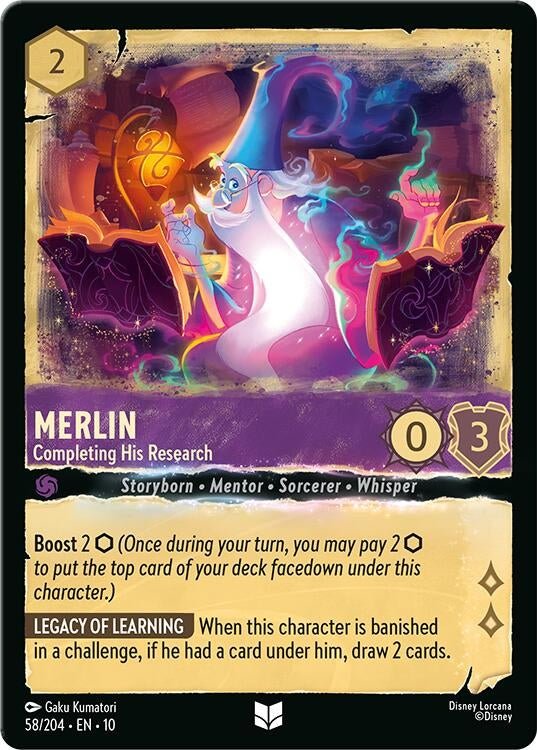 Ravensburger Merlin - Completing His Research (58/204) (Whispers in the Well) by LAB7 Malta, Europe