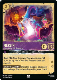 Ravensburger Merlin - Completing His Research (58/204) (Whispers in the Well) by LAB7 Malta, Europe