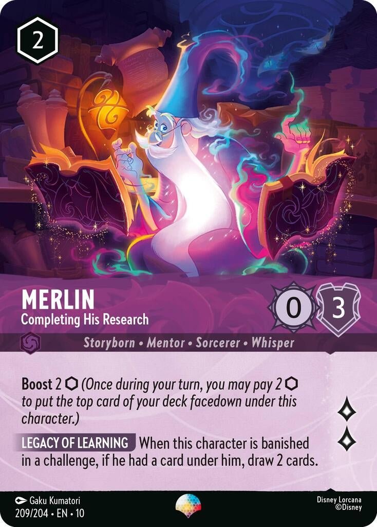 Ravensburger Merlin - Completing His Research (Epic) (209/204) (Whispers in the Well) by LAB7 Malta, Europe