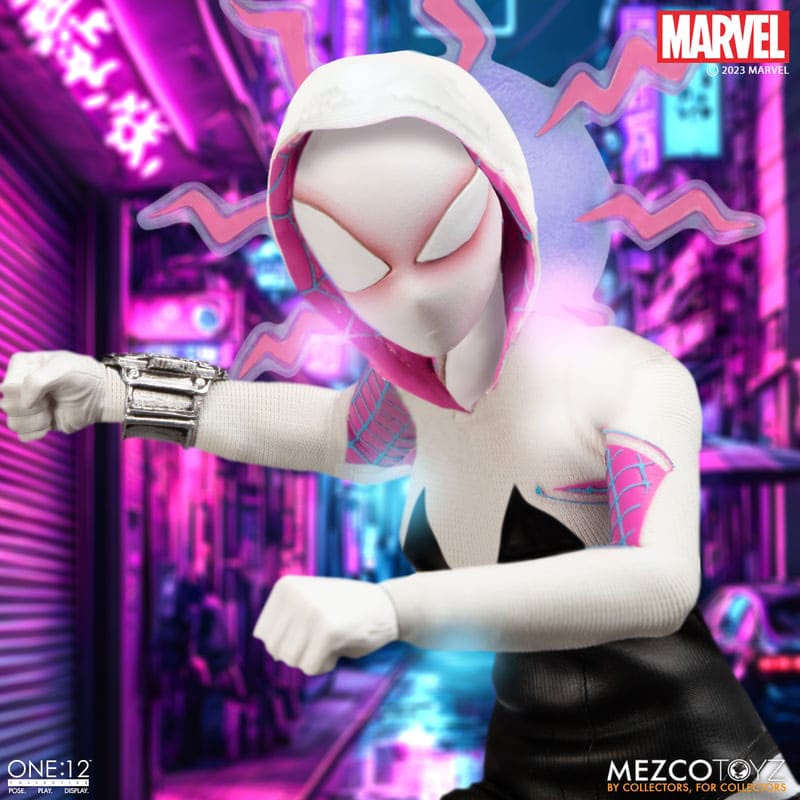 Mezco Mezco One:12 Collective Ghost - Spider Action Figure 16cm – Marvel Earth - 65 by LAB7 Malta, Europe