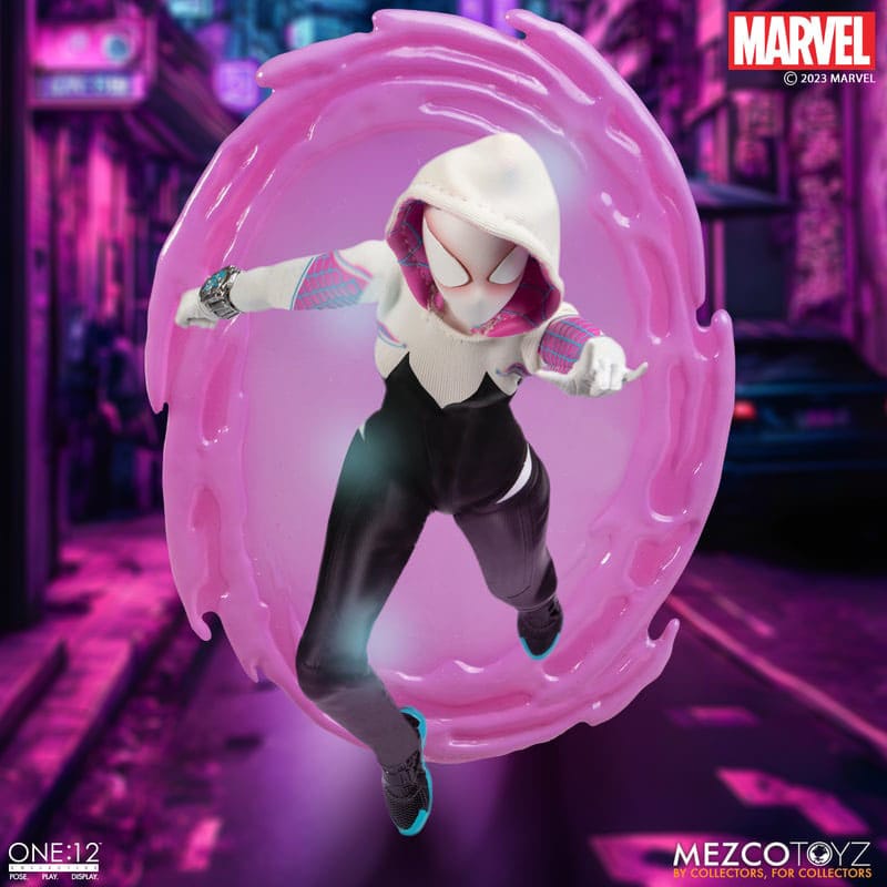 Mezco Mezco One:12 Collective Ghost - Spider Action Figure 16cm – Marvel Earth - 65 by LAB7 Malta, Europe