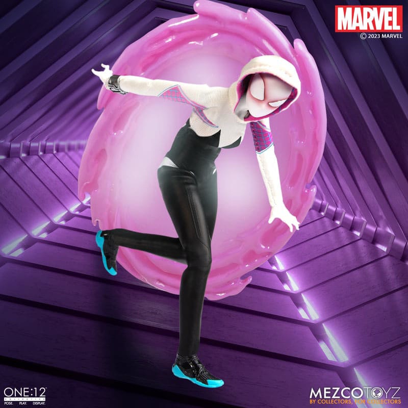 Mezco Mezco One:12 Collective Ghost - Spider Action Figure 16cm – Marvel Earth - 65 by LAB7 Malta, Europe
