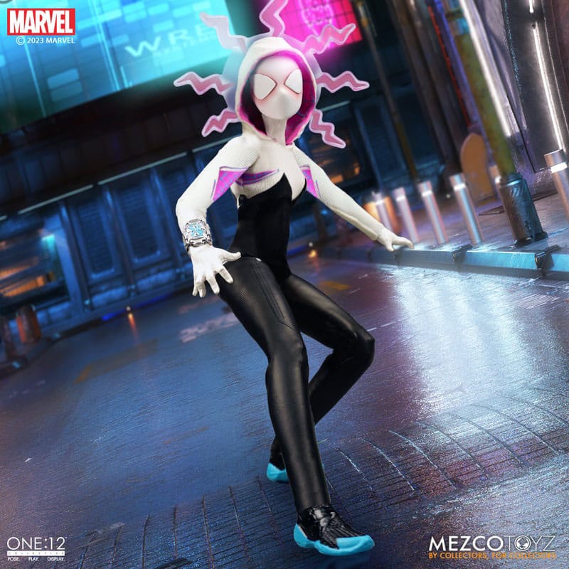 Mezco Mezco One:12 Collective Ghost - Spider Action Figure 16cm – Marvel Earth - 65 by LAB7 Malta, Europe
