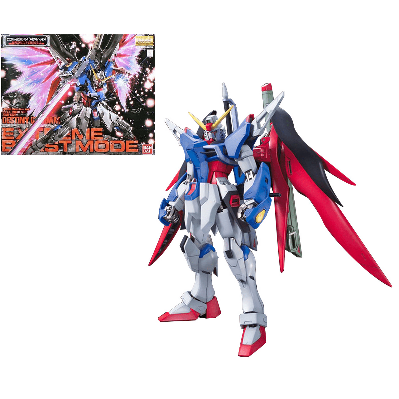 Bandai MG 1/100 Destiny Gundam Extreme Blast Mode Model Kit – Bandai by LAB7 Malta, Europe