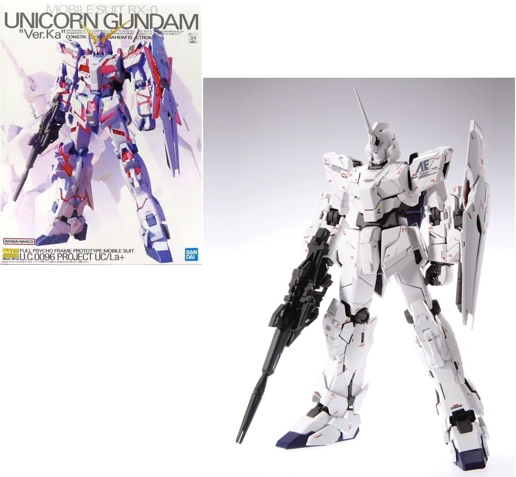 Bandai MG 1/100 RX - 0 Unicorn Gundam Ver. Ka Model Kit by LAB7 Malta, Europe