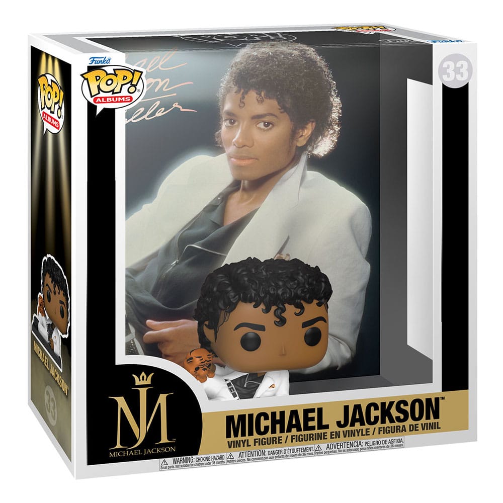 Funko Michael Jackson POP! Albums Vinyl Figure Thriller 9 cm by LAB7 Malta, Europe