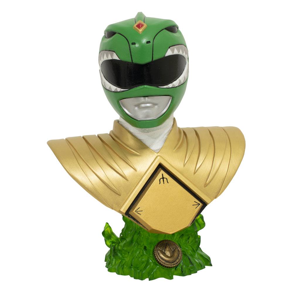 Diamond Select Mighty Morphin Power Rangers Legends in 3D Bust 1/2 Green Ranger 25 cm by LAB7 Malta, Europe