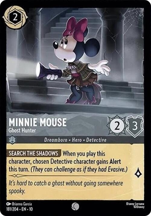 Ravensburger Minnie Mouse - Ghost Hunter (181/204) (Whispers in the Well) by LAB7 Malta, Europe