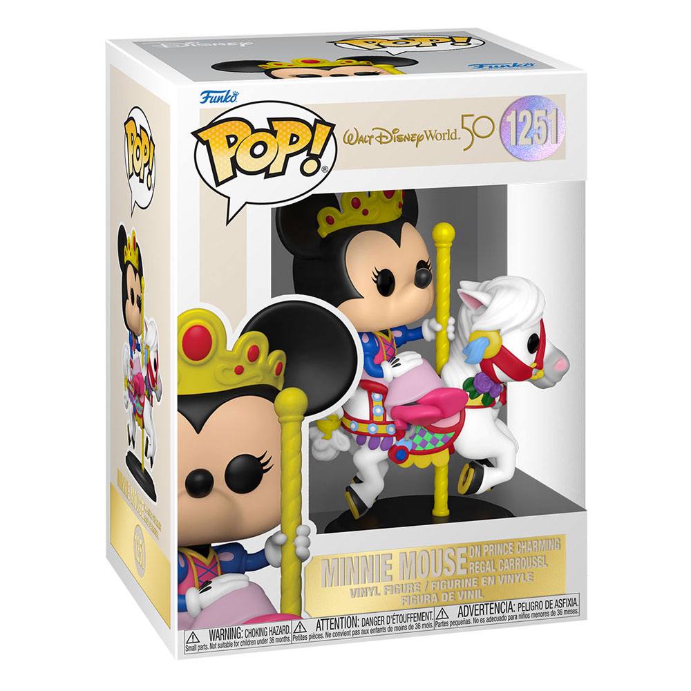 Funko Minnie Mouse on Prince Charming Regal Carrousel Pop! 1251 by LAB7 Malta, Europe