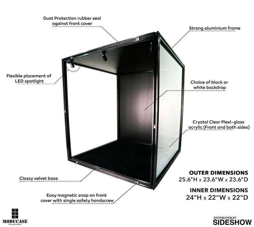 Moducase Moducase Acrylic Display Case with Lighting DF60 by LAB7 Malta, Europe