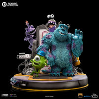 Iron Studios Monsters, Inc. Deluxe Art Scale Statue 1/10 James P. Sullivan, Mike Wazowski 30 cm by LAB7 Malta, Europe
