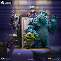 Iron Studios Monsters, Inc. Deluxe Art Scale Statue 1/10 James P. Sullivan, Mike Wazowski 30 cm by LAB7 Malta, Europe