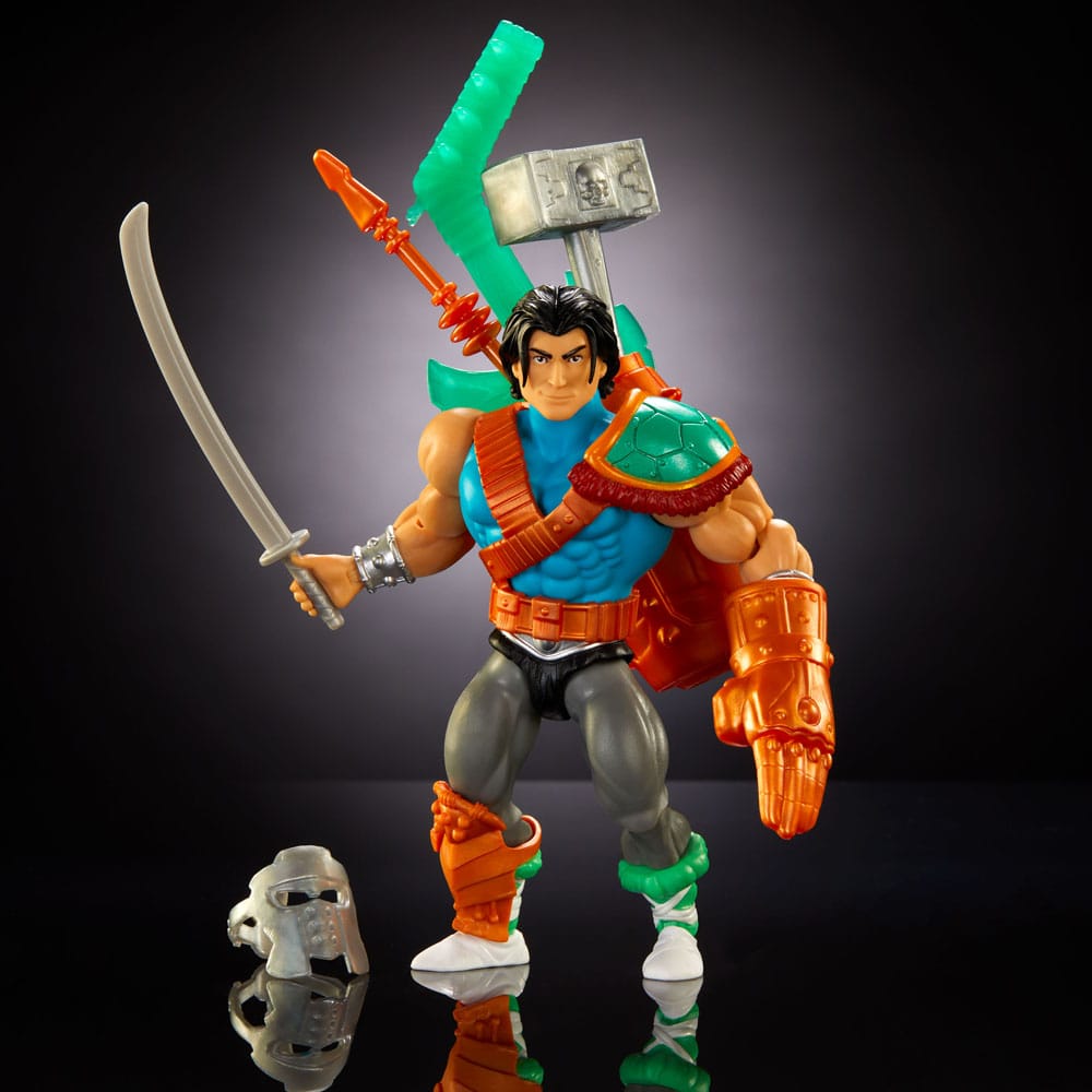 Mattel MOTU x TMNT Turtles of Grayskull Action Figure - Casey Jones 14 cm by LAB7 Malta, Europe