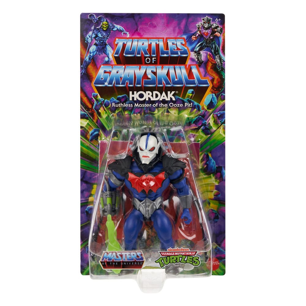 Mattel MOTU x TMNT Turtles of Grayskull Action Figure - Hordak 14 cm by LAB7 Malta, Europe