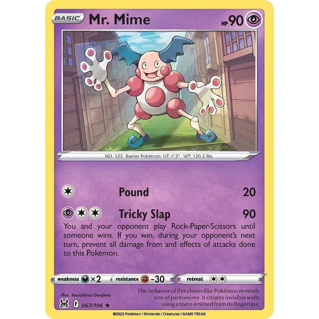 Mr. Mime (067/196) (SWSH11: Lost Origin) in Malta | LAB7